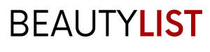 Beautylist logo in black and red